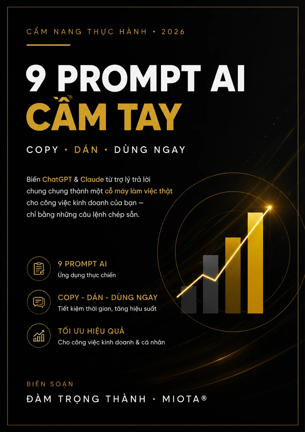 Bìa sách 9 Prompt AI Cầm Tay