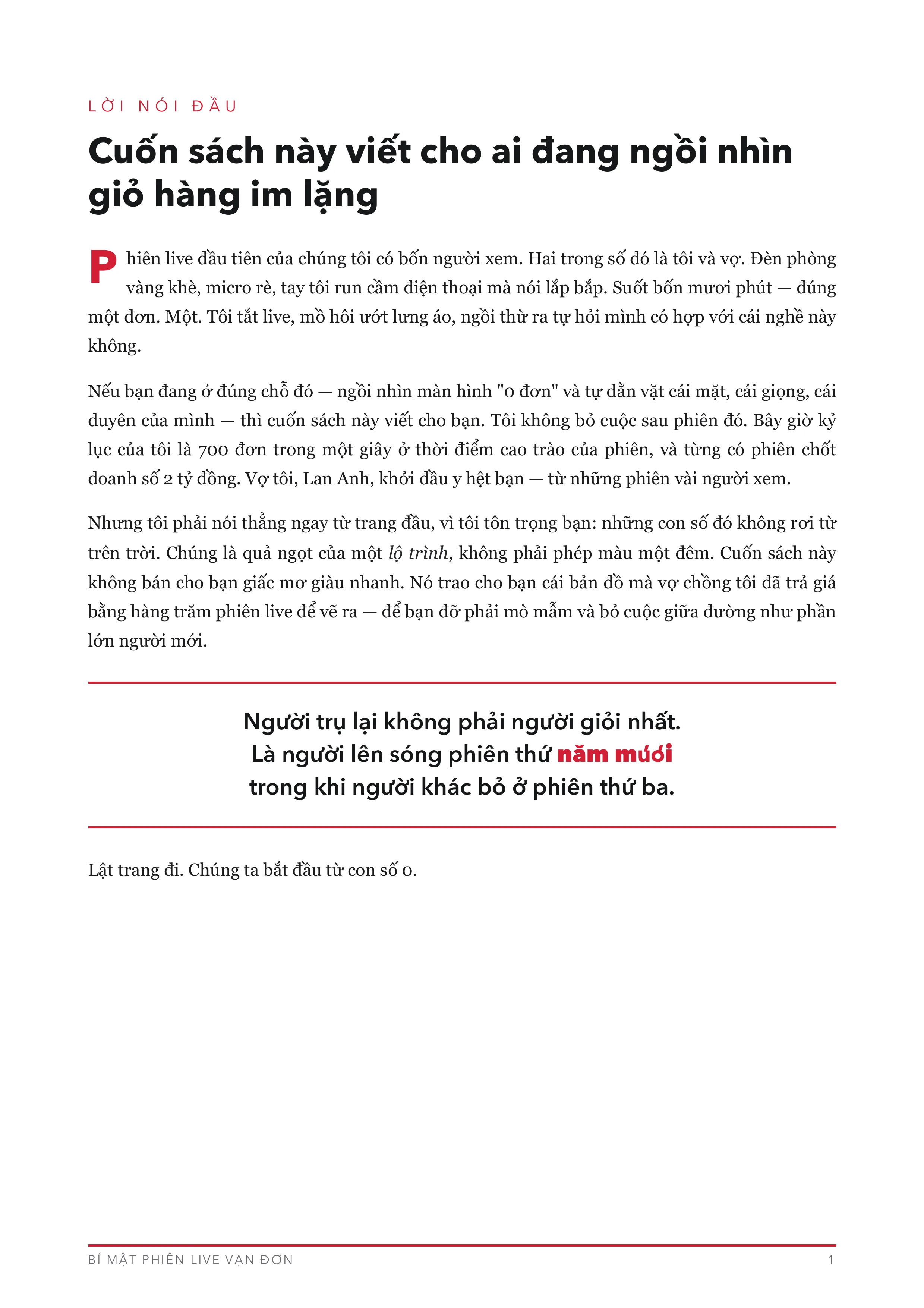Bí Mật Phiên Live Vạn Đơn — trang 3